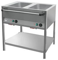 Bain Marie Station 2x1/1GN lang
